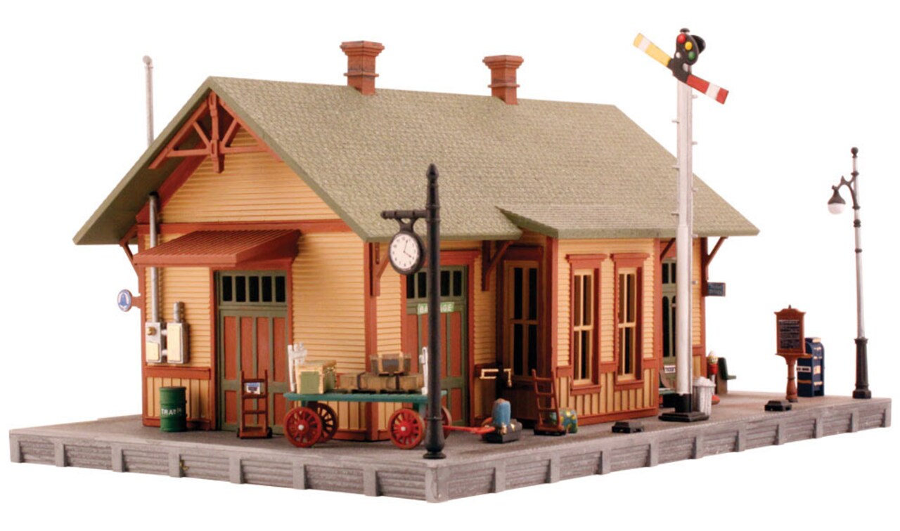 Woodland Scenics N-Scale N WOODLAND STATION Scenery Accessories